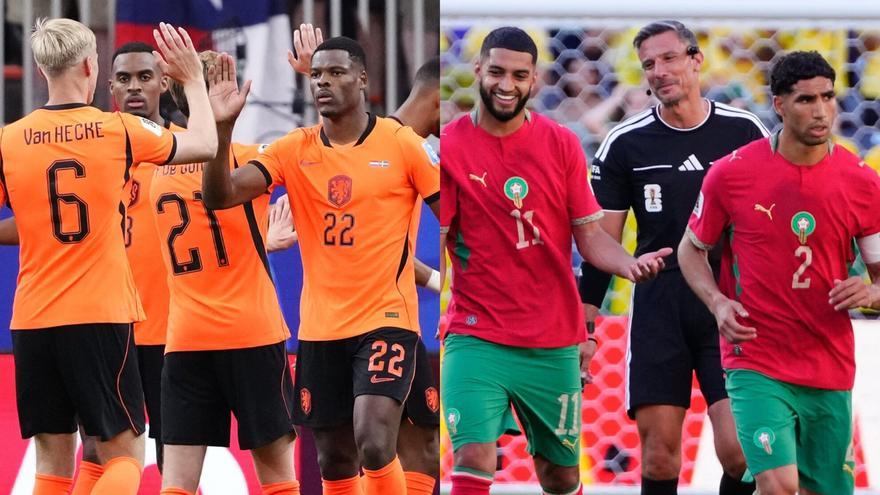 Países Bajos-Marruecos, un duelo de altos quilates