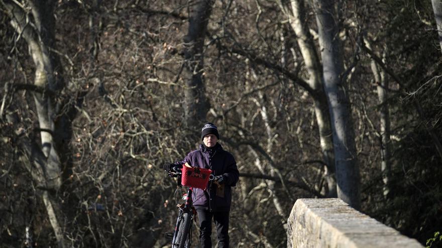 Nubosidad de evolución y heladas generalizadas en Navarra