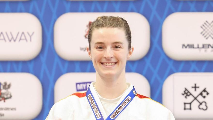 Paula Beorlegui, plata en la European Cup Senior de Riga