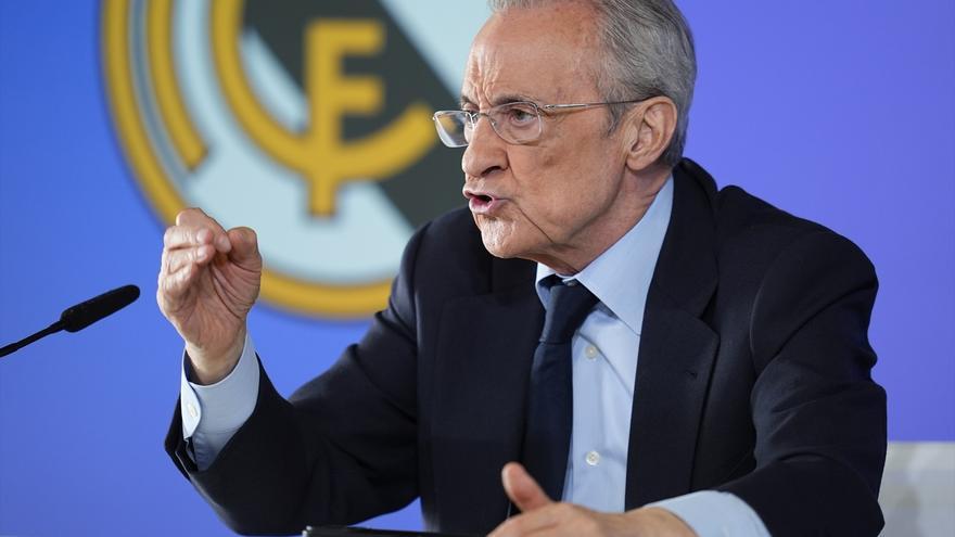 El sindicato de árbitros denuncia a Florentino Pérez y Real Madrid TV ante la Comisión Antiviolencia
