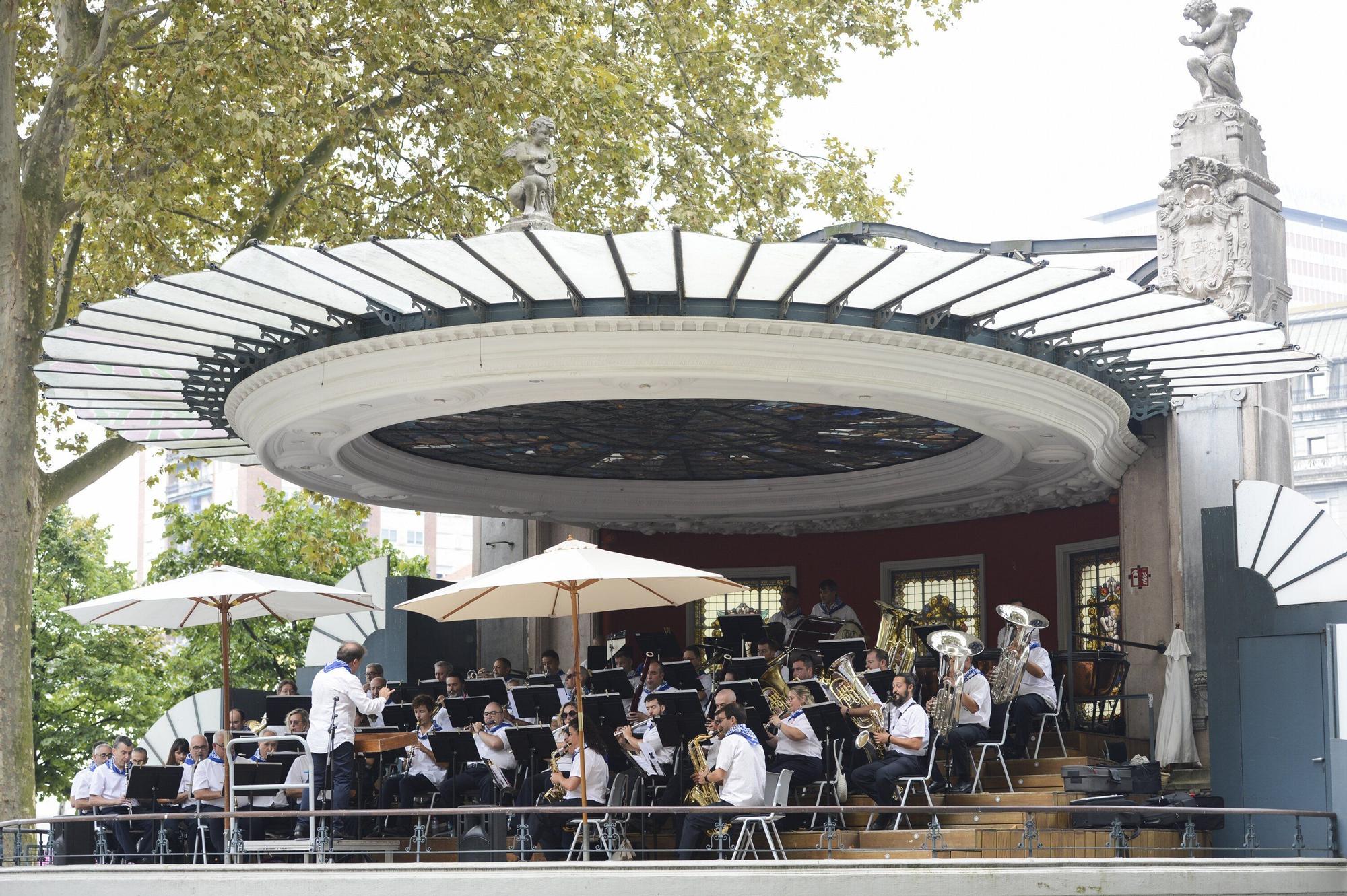 En imágenes: Así es un concierto de la Banda Municipal de Bilbao