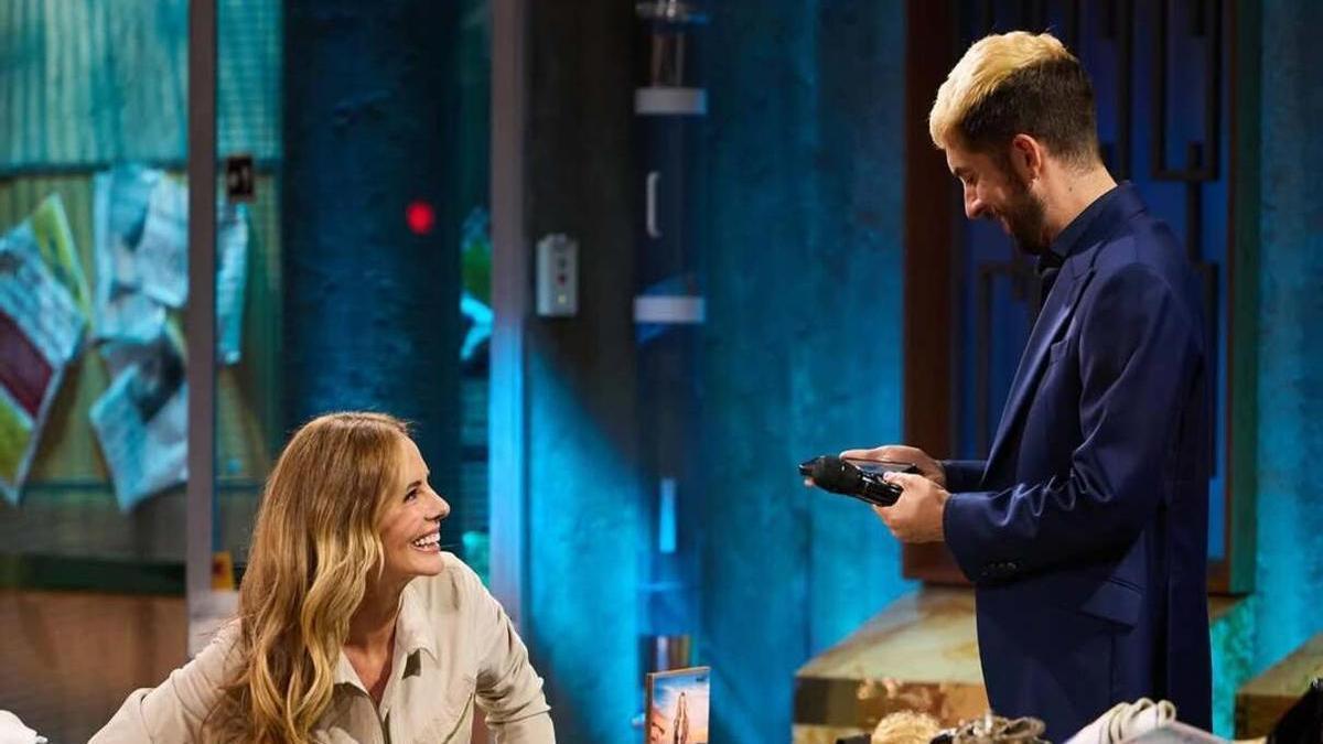 Paula Vázquez y David Broncano, anoche en &#039;La Revuelta&#039;
