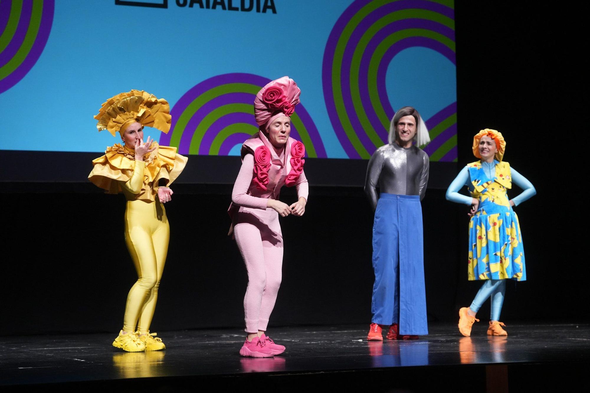 En imágenes: así ha sido el acto inaugural de Durangoko Azoka