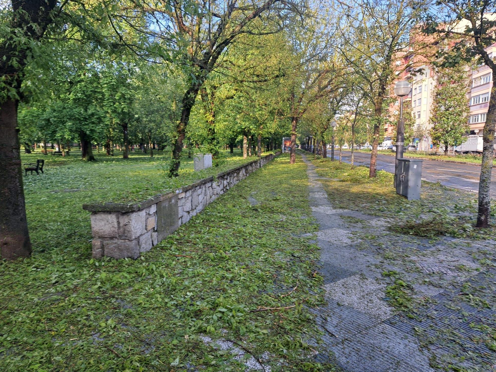 En imágenes: Así ha amanecido Vitoria