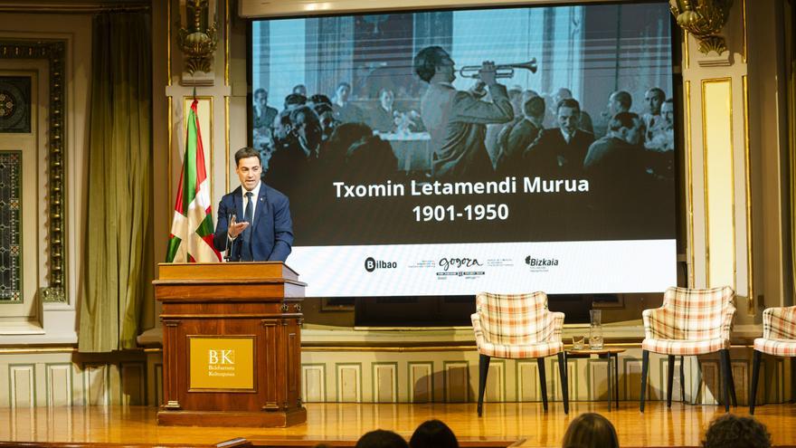 Pradales ensalza el “ejemplo” de Txomin Letamendi, espía jeltzale torturado por Franco