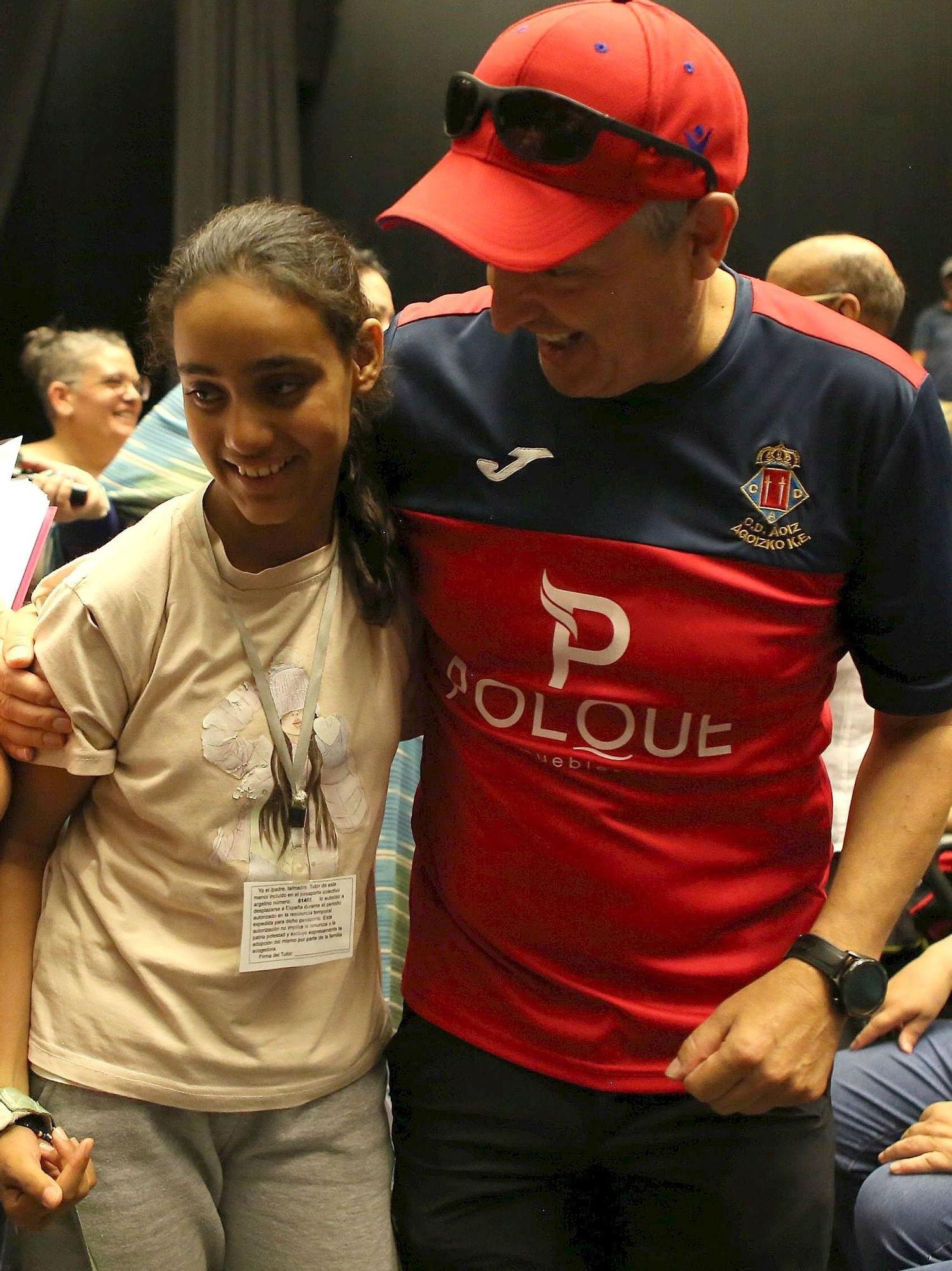 'Vacaciones en Paz': recepción a los niños saharauis que llegan a Navarra para pasar el verano