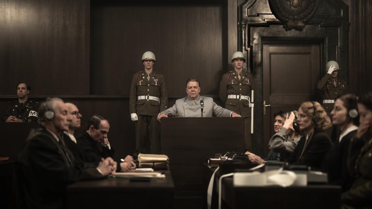 Russell Crowe se convierte en el nazi Hermann Göring en el filme ‘Nuremberg’.
