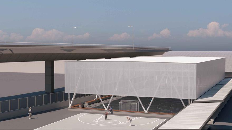 Barakaldo techará la pista multideportiva de Lasesarre