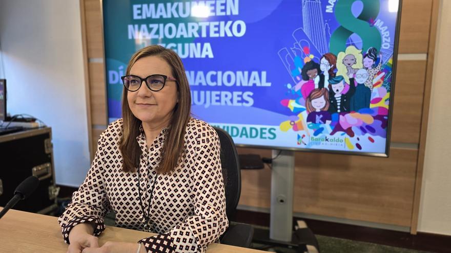 Maria Gagori kale bat eskainiko dio Barakaldok