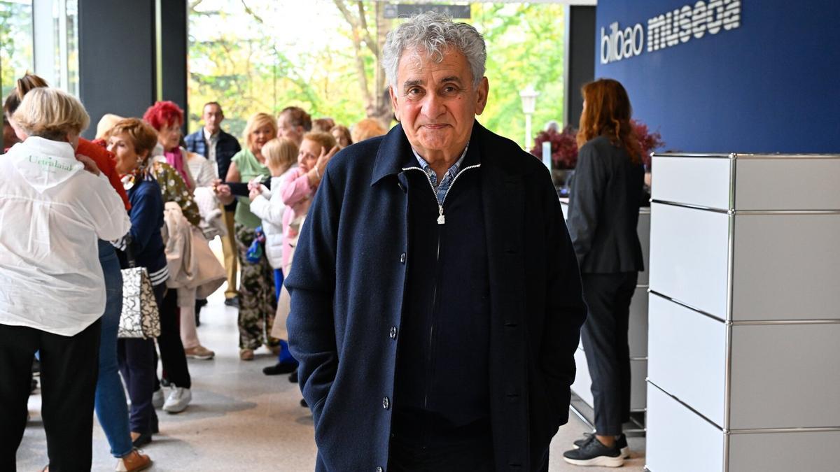 Atxaga ha presentado su novela en el Museo de Bellas Artes de Bilbao.