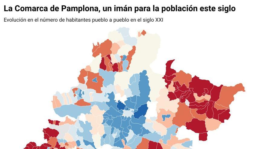 Navarra tiene un plan contra la despoblación: los pueblos con mayor riesgo