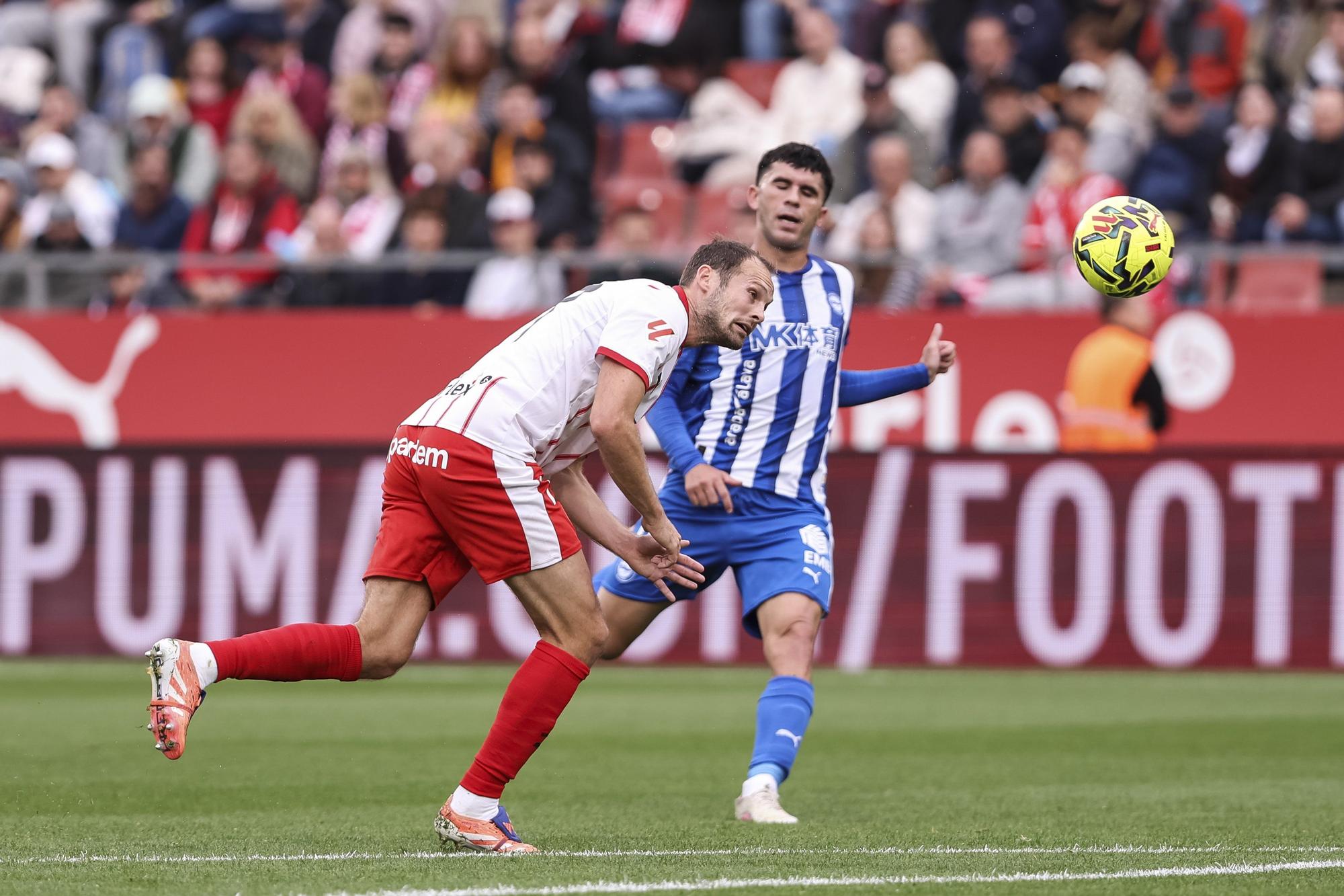 En imágenes: Todas las fotos del Girona FC - Alavés en el estadio Montilivi