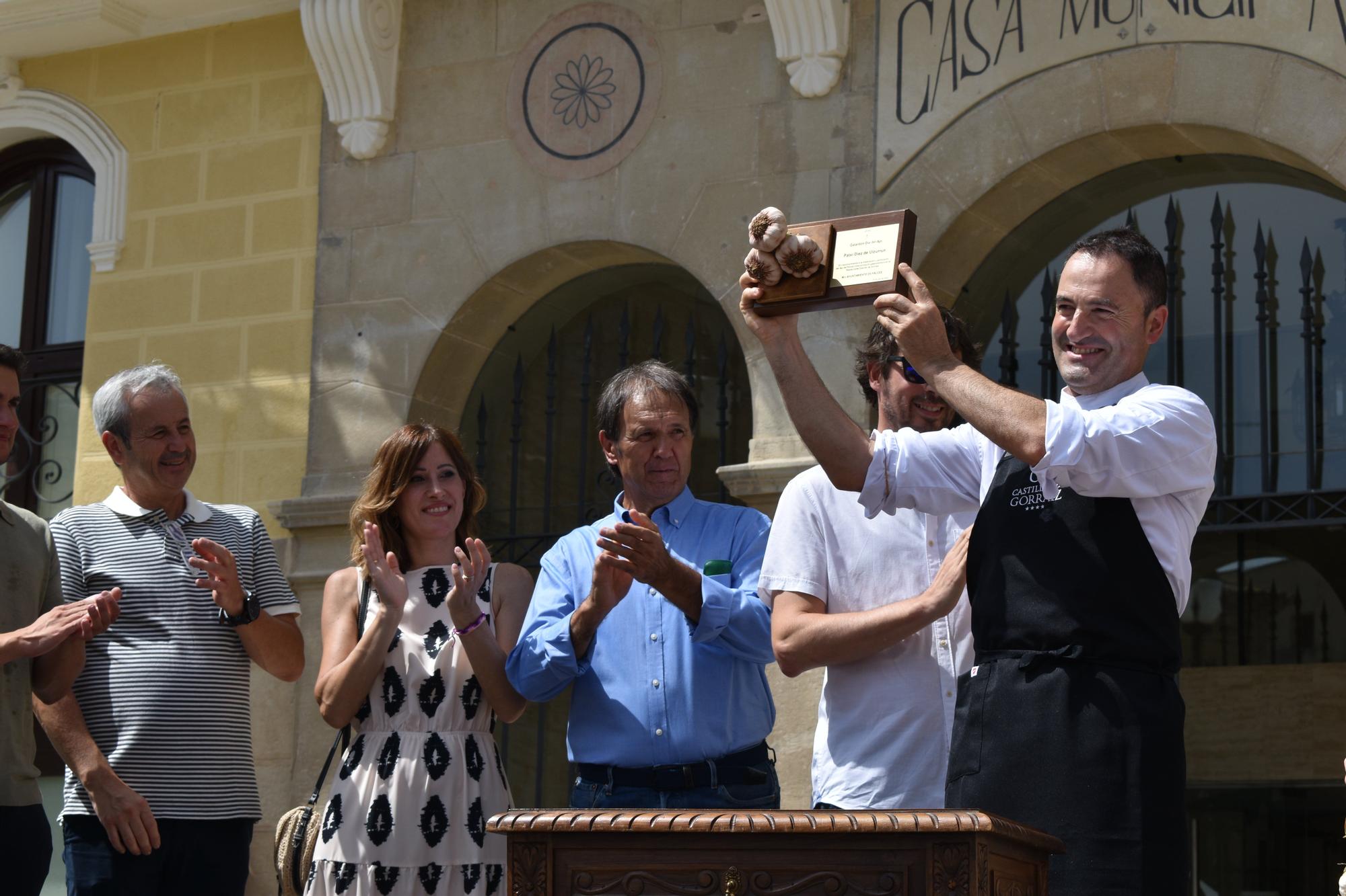 Falces celebra el XII Día del Ajo
