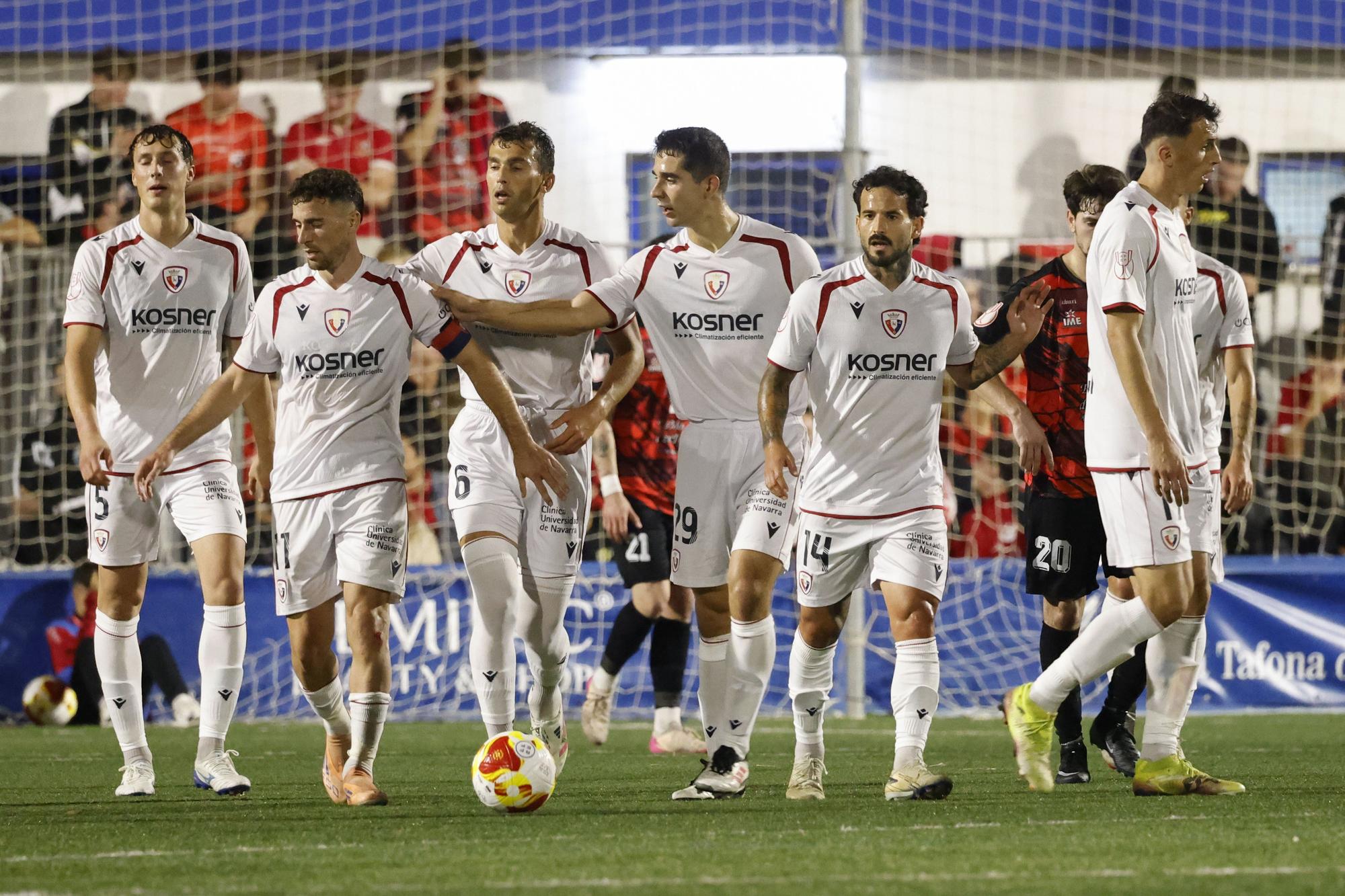 Fotos del partido de Copa del Rey Sant Jordi-Osasuna