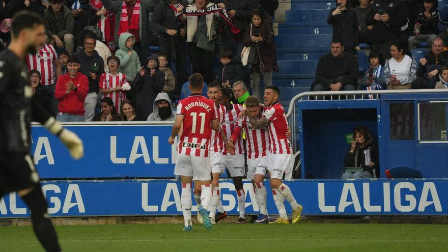 El Athletic revive, golea y se pone a salvo