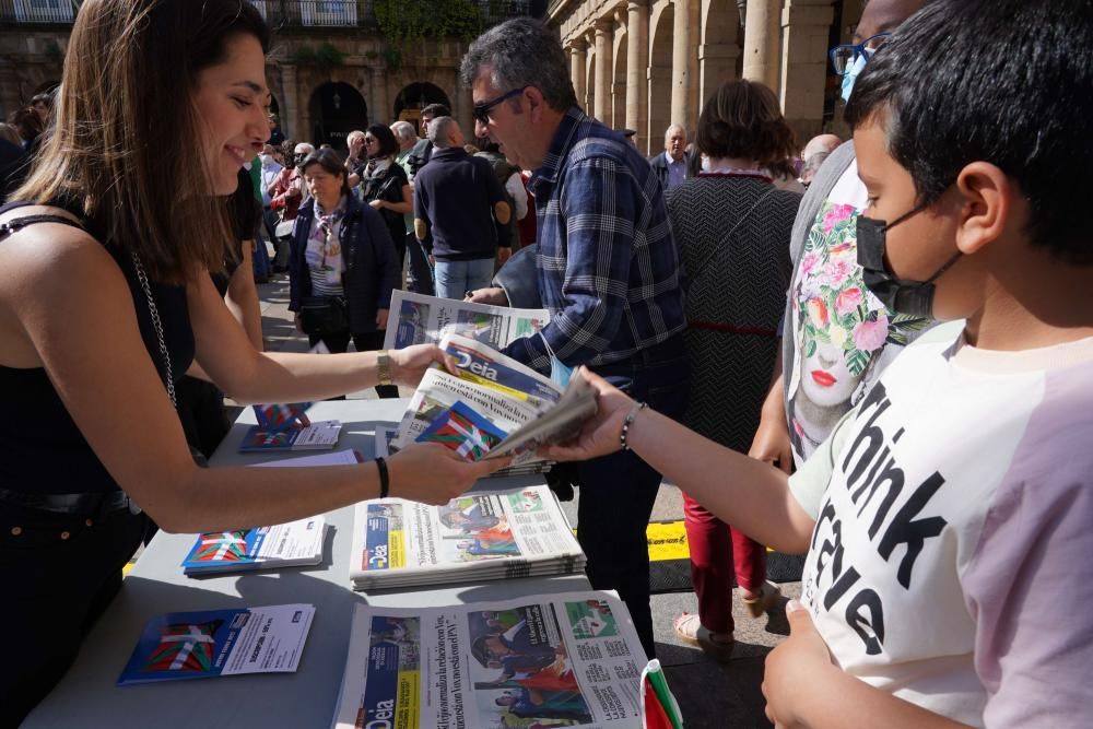 El Aberri Eguna regresa a las calles de Bilbao
