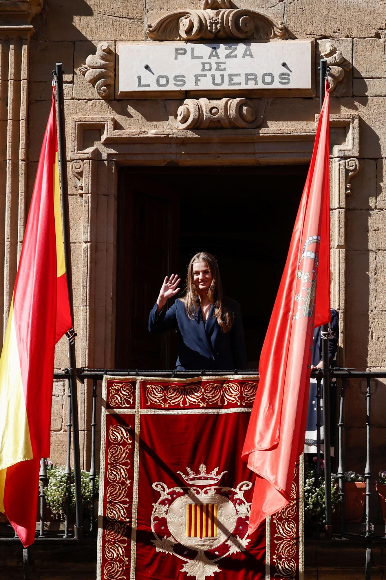 Visita de Felipe de Borbón, Leonor y Letizia a Navarra (viernes 26 de septiembre de 2025)