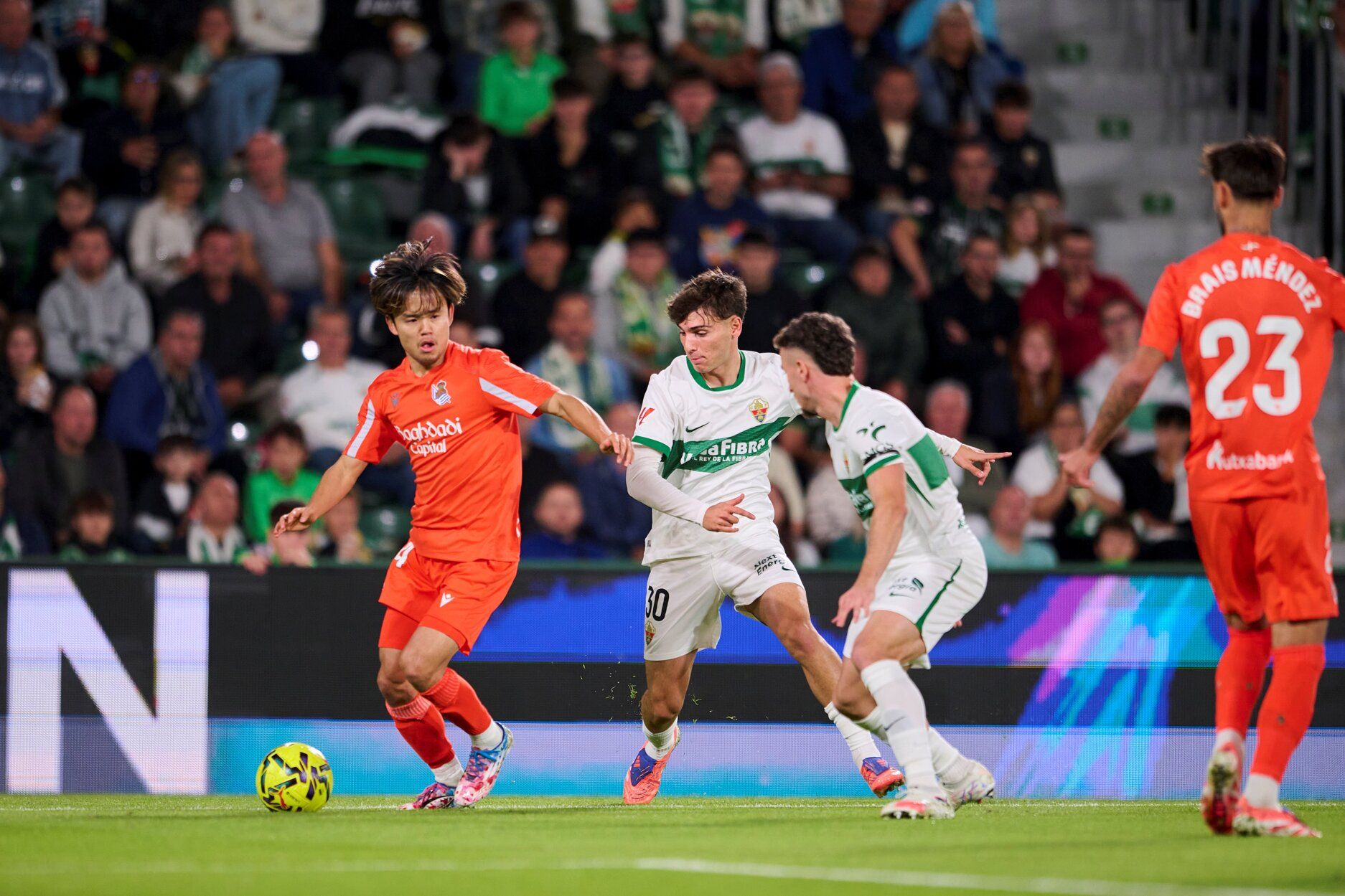 Las mejores imágenes del partido de la Real frente al Elche