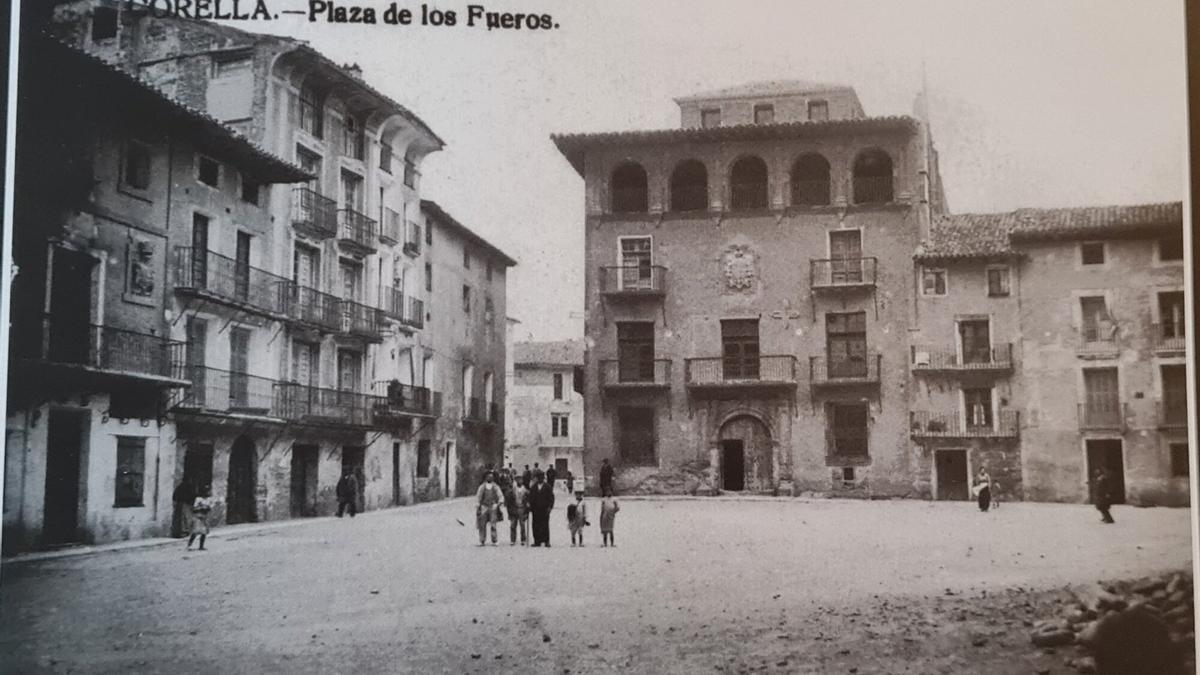 Una imagen de Corella en los años 20, antes de la llegada de la República.