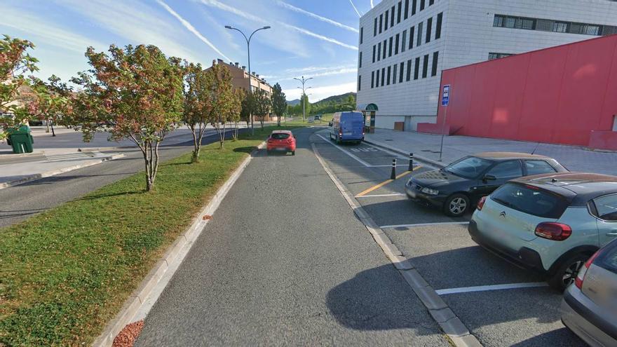 Herida una mujer de 74 años tras ser atropellada junto al Eroski de Mutilva