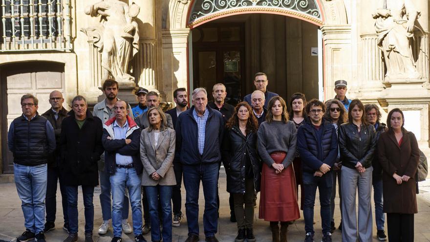 Pamplona muestra su rechazo a la agresión sexual denunciada en el entorno de la Carpa Universitaria