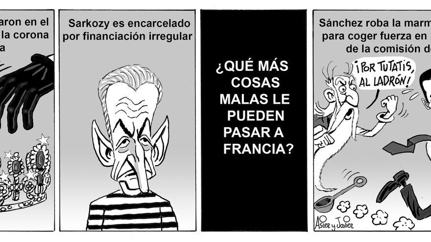 La tira de Asier y Javier del miércoles 22 de octubre de 2025