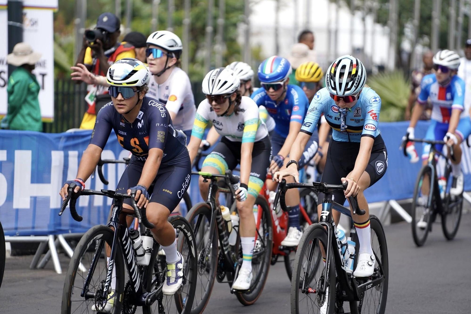 Álbum de fotos de Paula Ortiz campeona del mundo de ciclismo júnior