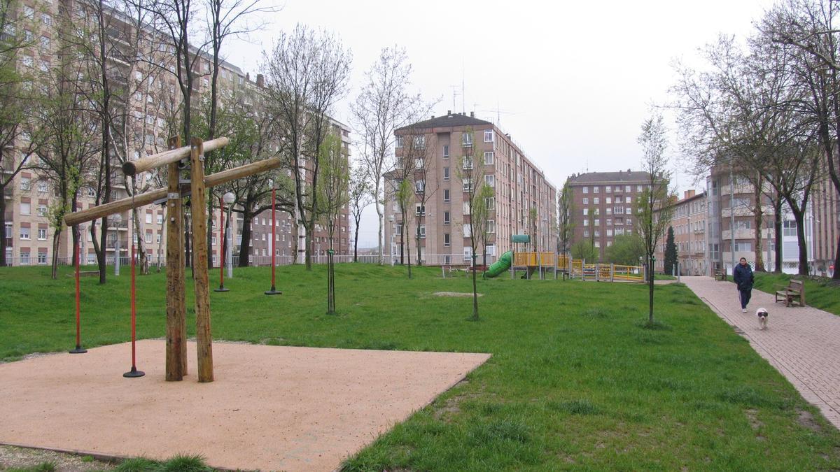 Parque de Judimendi, uno de los primeros en los que el Ayuntamiento actuará.