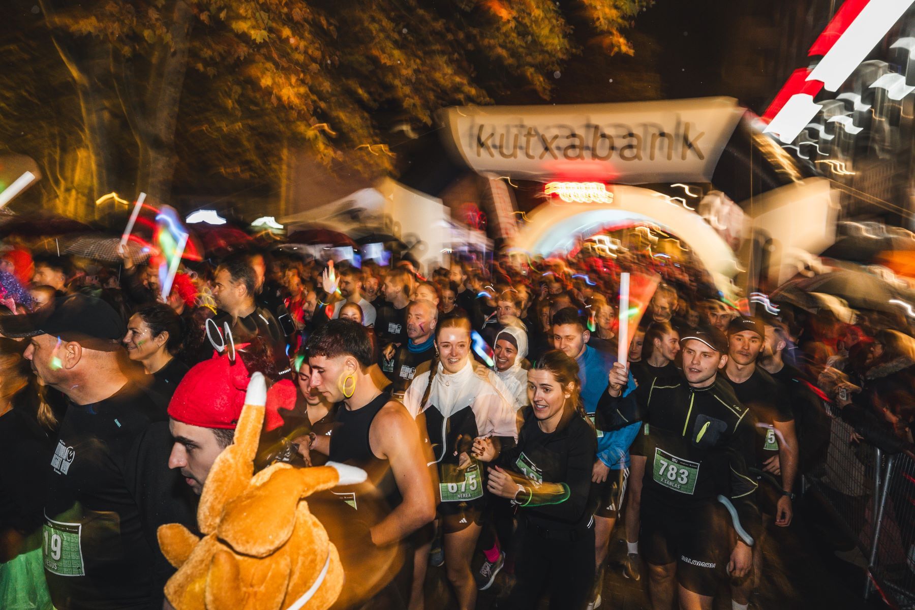Las mejores imáganes de la Giroa Veolia Vitoria Night Run