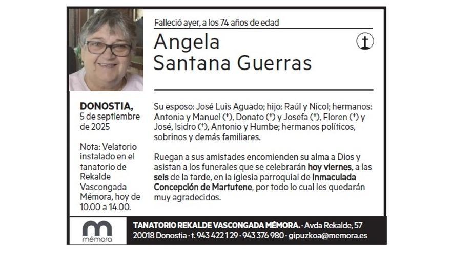 ANGELA SANTANA GUERRAS