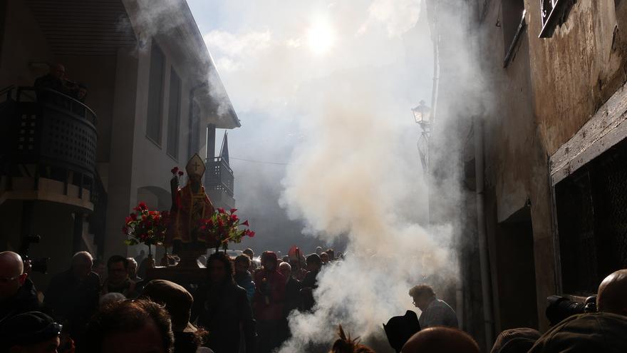 Procesión del Humo de Arnedillo, tradición entre vapor termal y aroma a romero