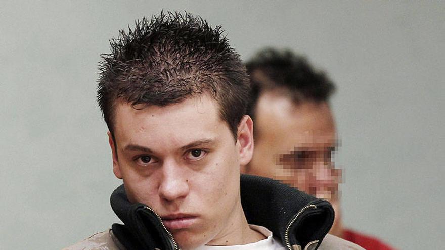 Sergio Fernando R.S., acusado del crimen del joven Asier Lavandera el 16 de enero de 2010 a la salida de una discoteca en Lekunberri.