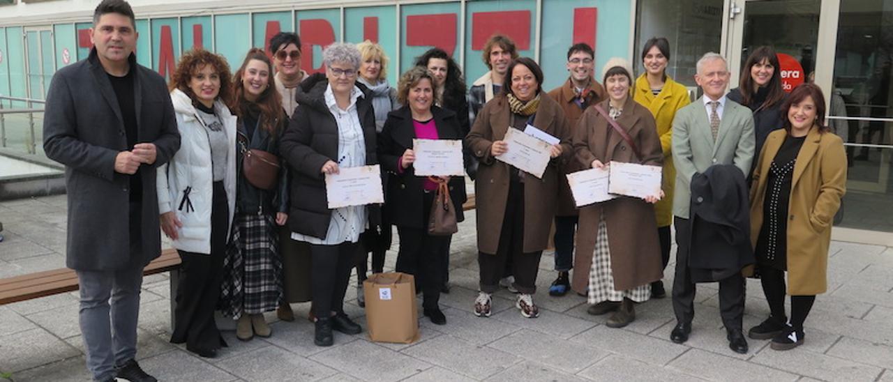 La boutique Otxaran ha ganado el concurso de escaparates navideños de Urretxu y Zumarraga