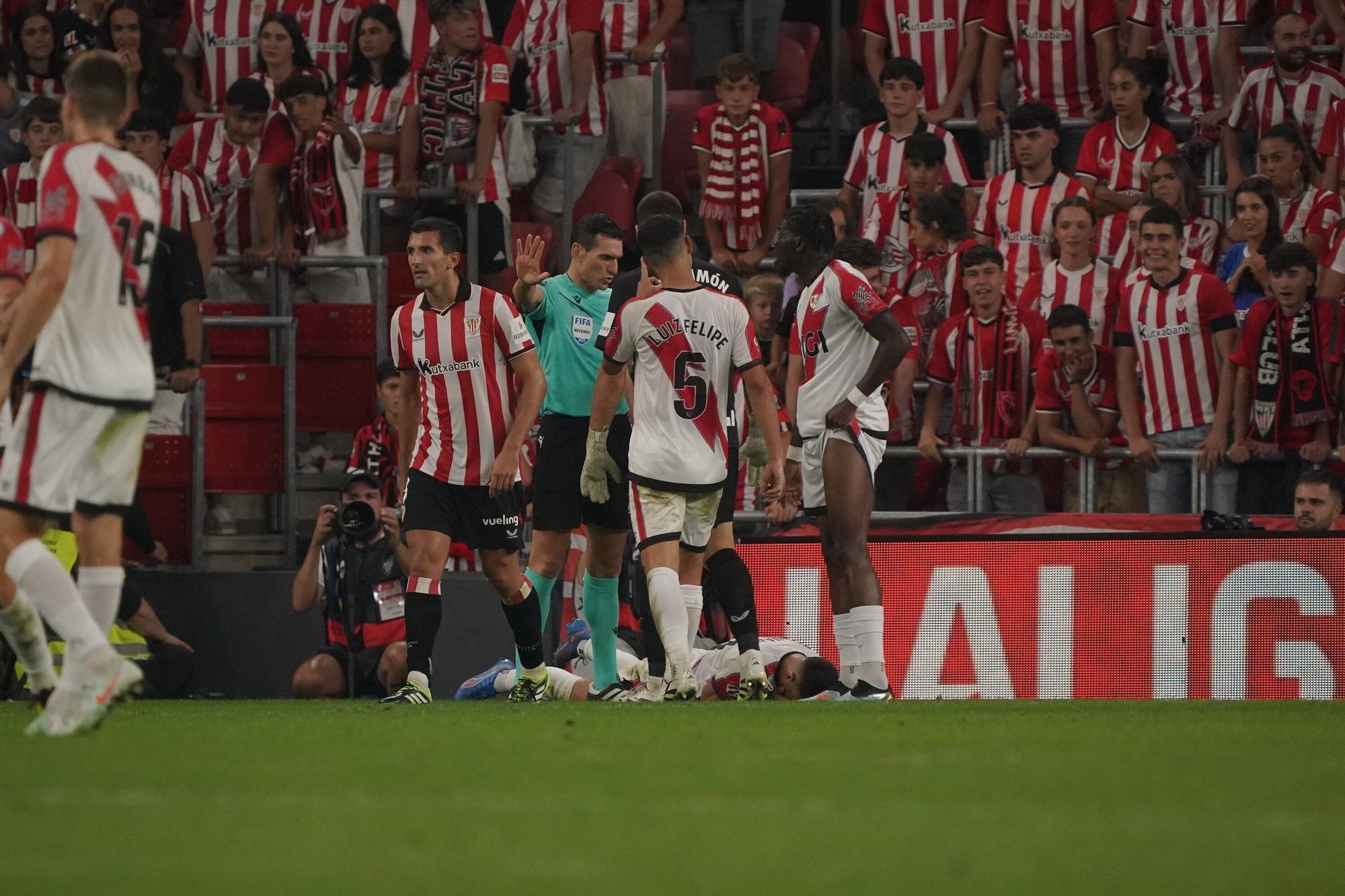 El Athletic - Rayo Vallecano, en imágenes