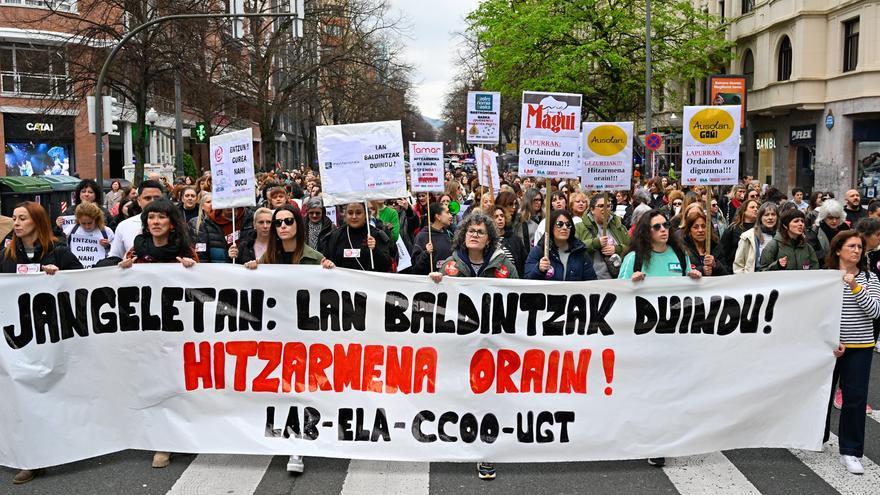 Los sindicatos ven "positiva pero insuficiente" la reducción de ratios en comedores escolares vascos de gestión directa