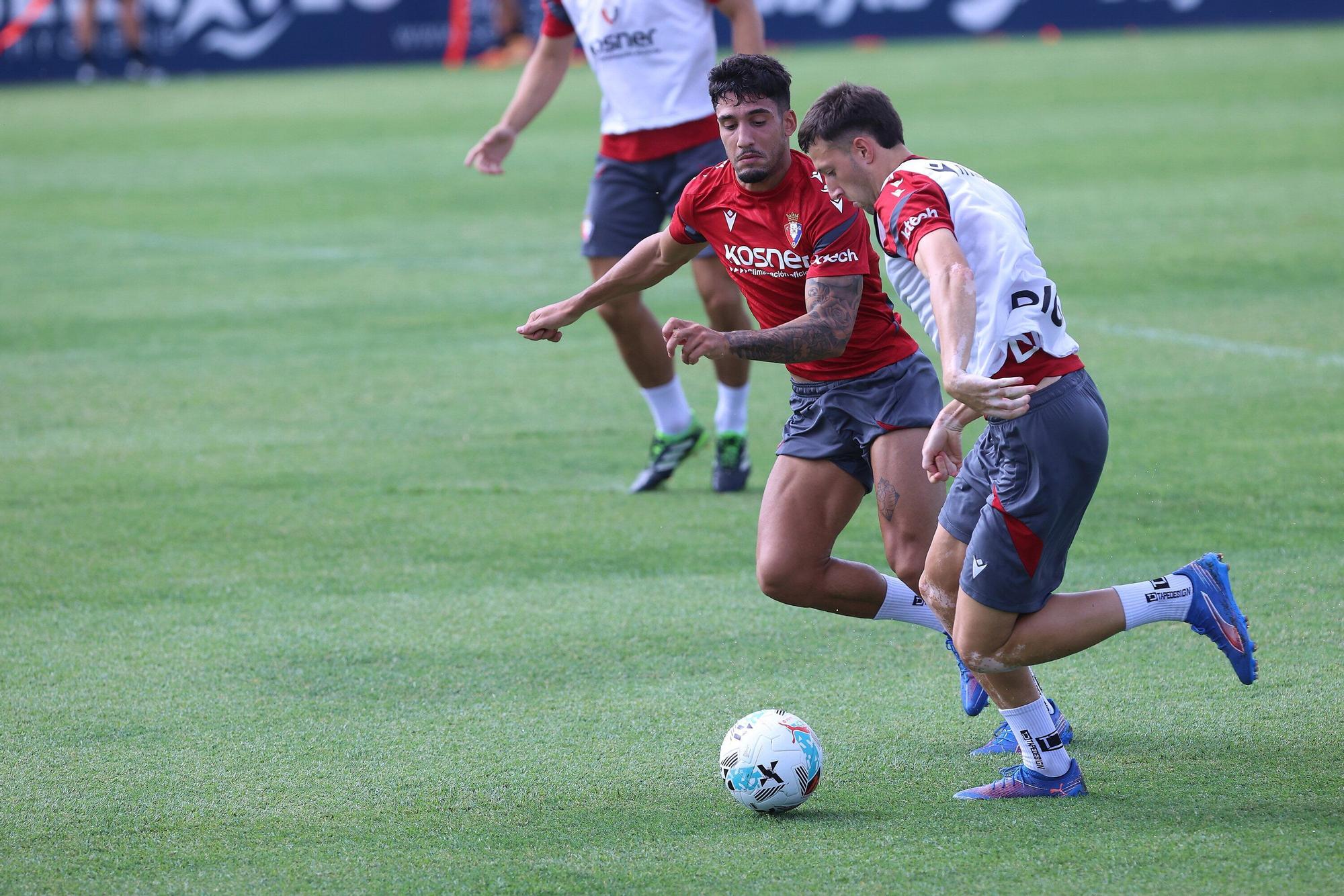 Entrenamiento de Osasuna (27/08/2025)
