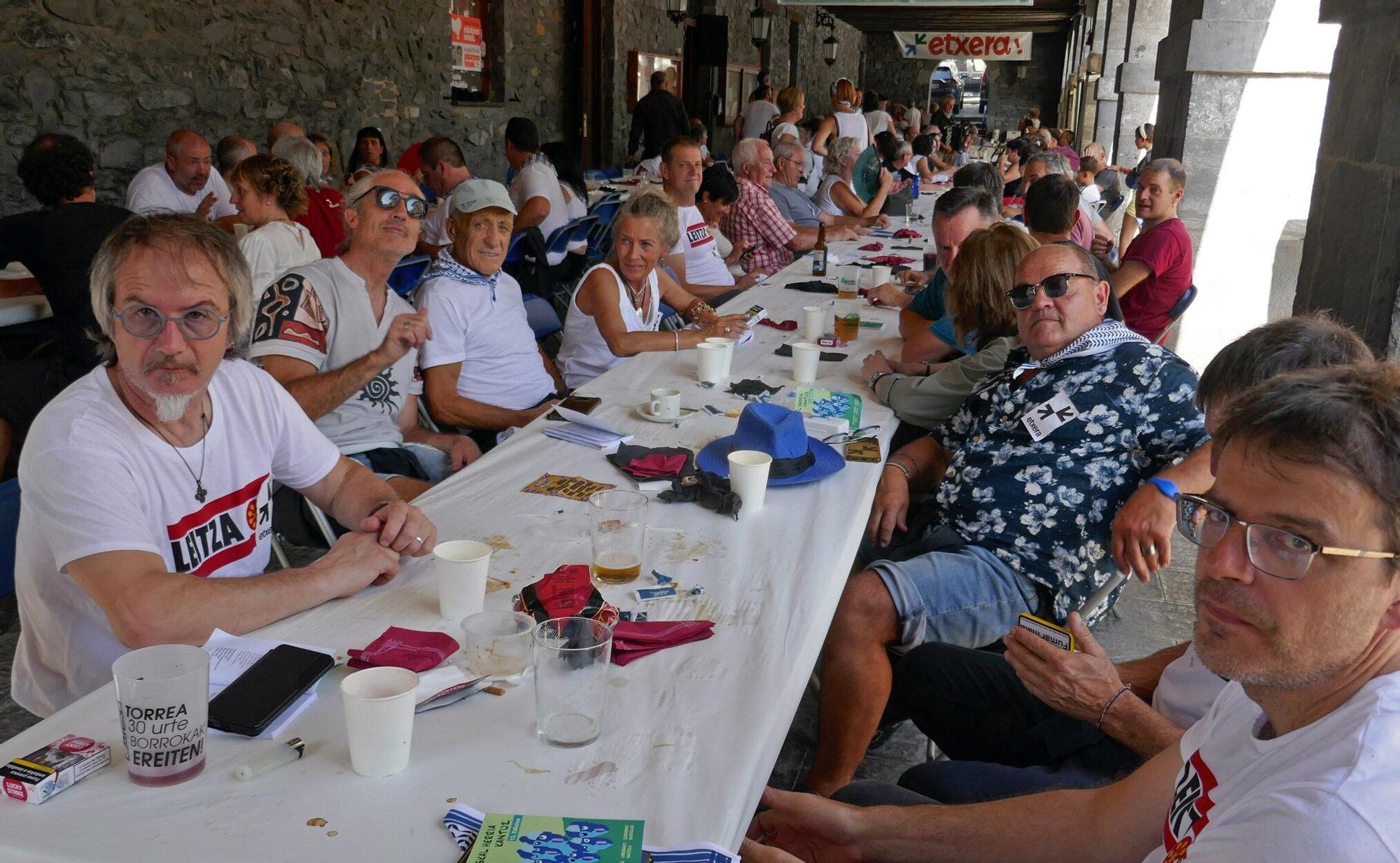 Fotos del inicio de las fiestas en Leitza