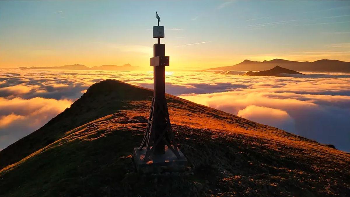 Amanecer desde Goikogane, la fotografía ganadora