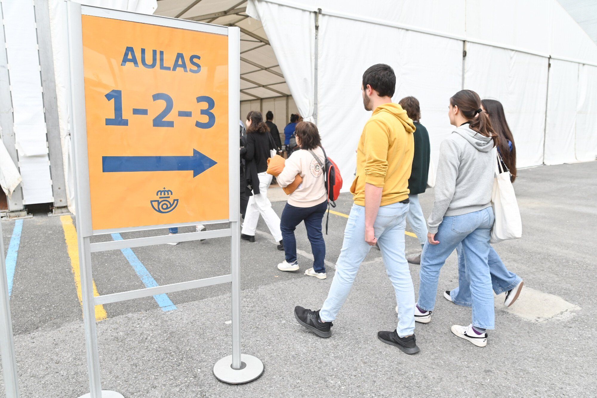 Ficoba acoge exámenes de Correos para cubrir 573 puestos en Euskadi