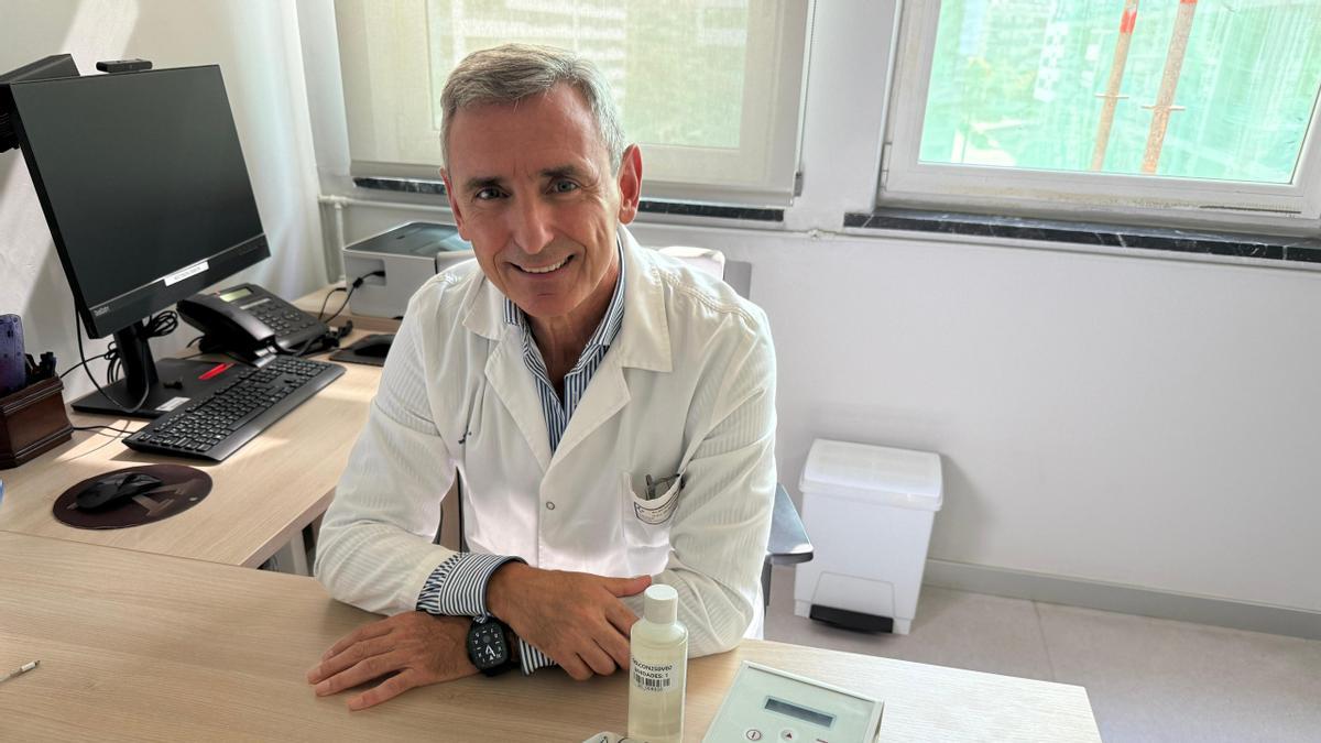 Juan Carlos Garcia Moncó, jefe de Servicio de Neurología del Hospital Universitario de Basurto y responsable de la unidad de covid persistente.