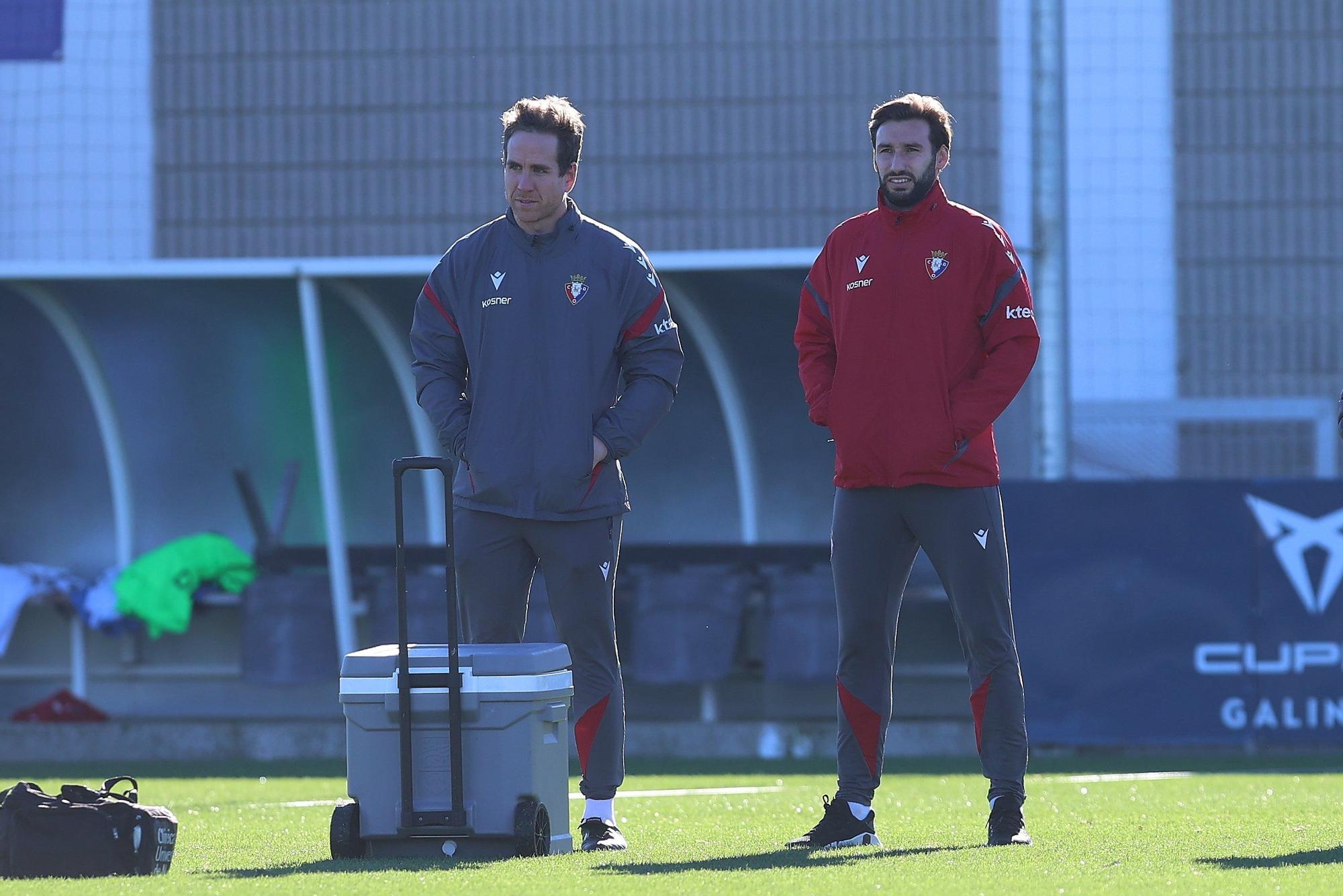 Fotos del entrenamiento de Osasuna (martes 18 de noviembre)