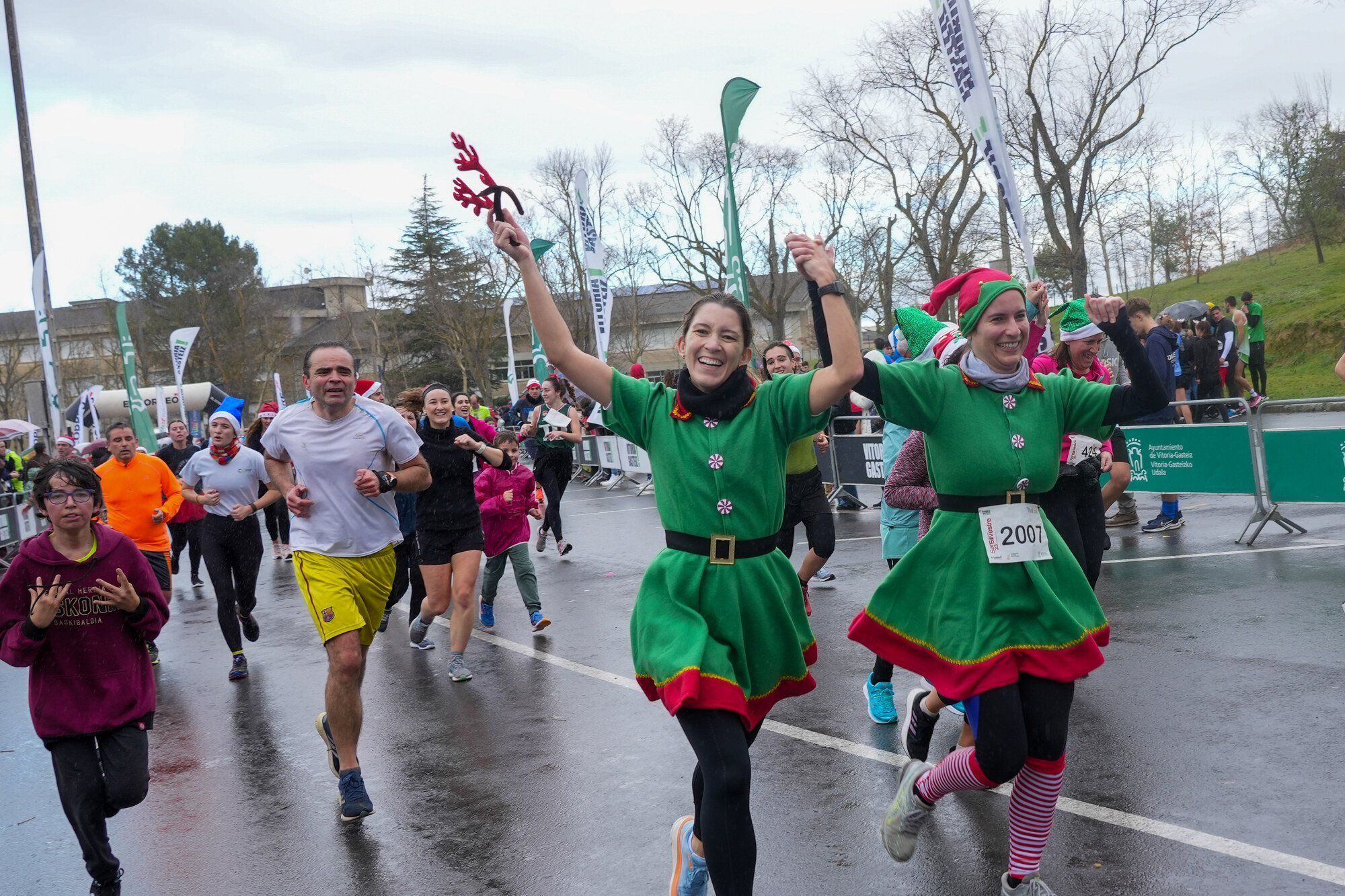 FOTOS La San Silvestre de Vitoria