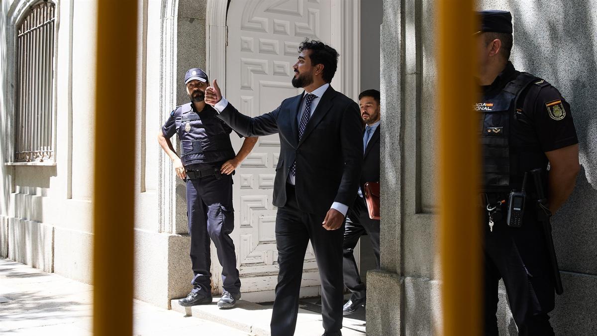 El eurodiputado Luis &#039;Alvise&#039; Pérez Fernández en una foto de archivo.