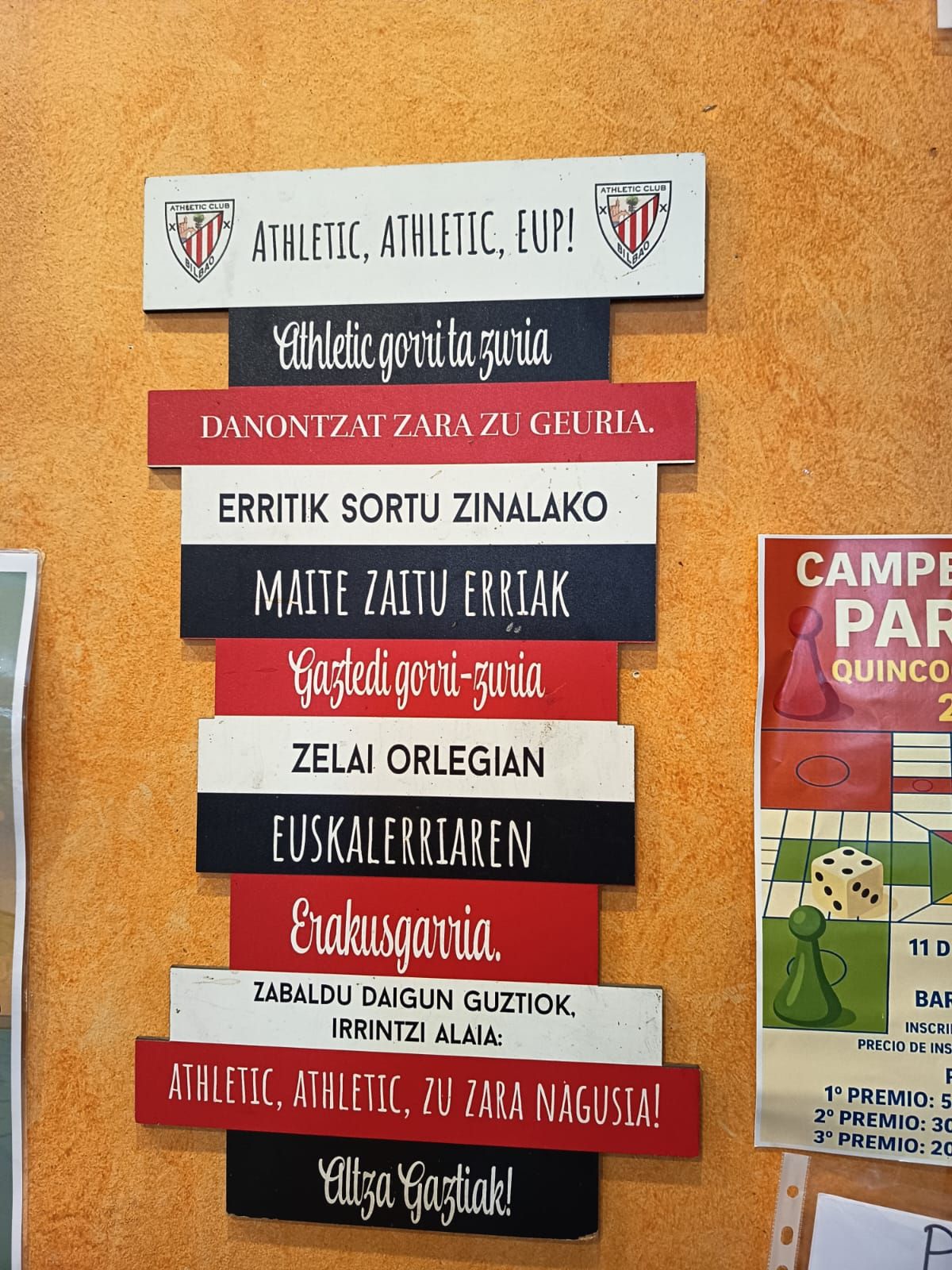En imágenes: Quincoces de Yuso, de Burgos, está a punto de inaugurar su peña del Athletic
