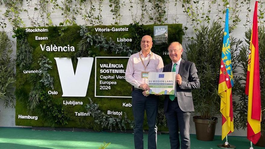 Vitoria recibe el ‘Sello misión’ que reconoce su trabajo y posición de vanguardia en materia de sostenibilidad