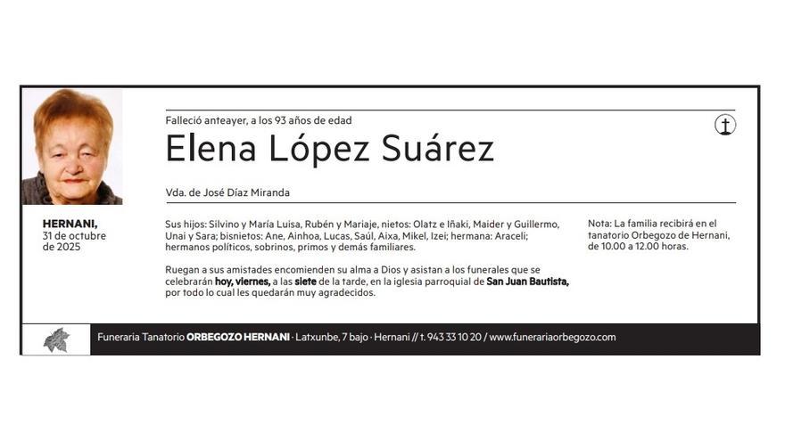 Elena López Suárez