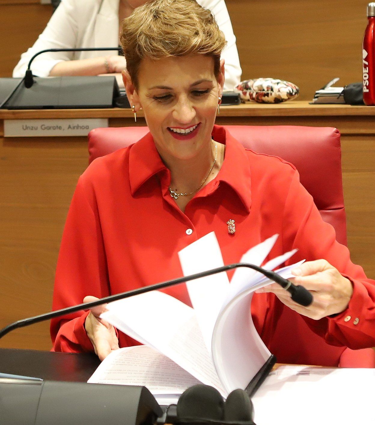 Fotos del debate del estado de la Comunidad foral de 2025