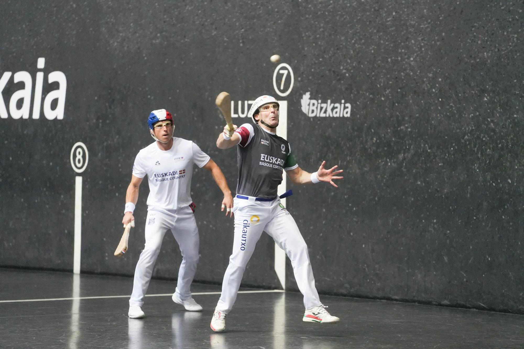 Gaubeka e Imanol superan a Necol-Brefel en la primera jornada de la Liga de Naciones en Bilbao.