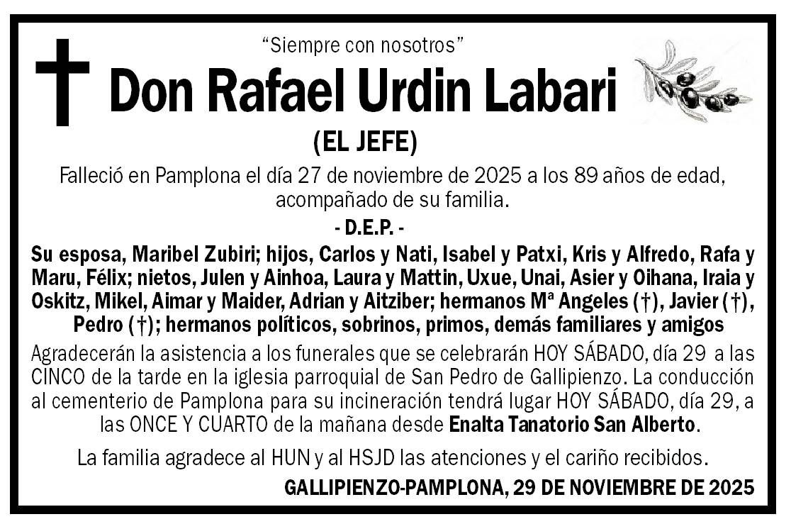 Rafael Urdin Labari