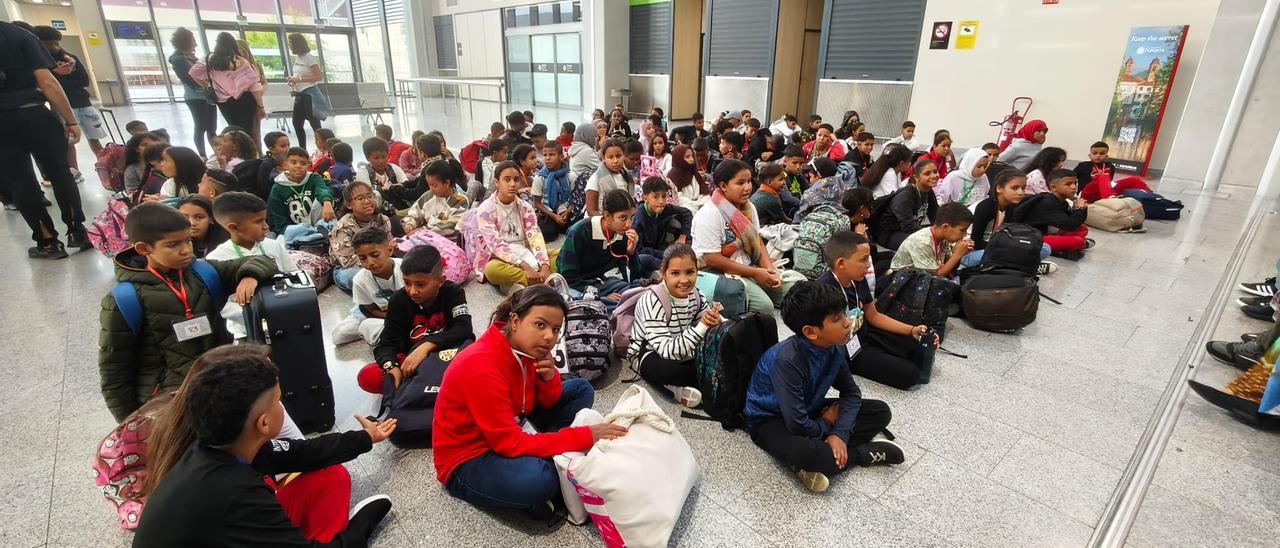 Los niños saharauis que han pasado el verano en Navarra están de vuelta en Tinduf
